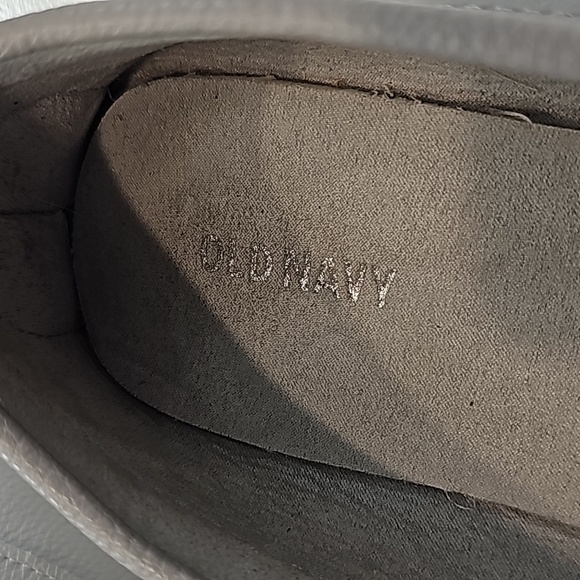 Old Navy loafers lite grey woman's 10 - Picture 4 of 7